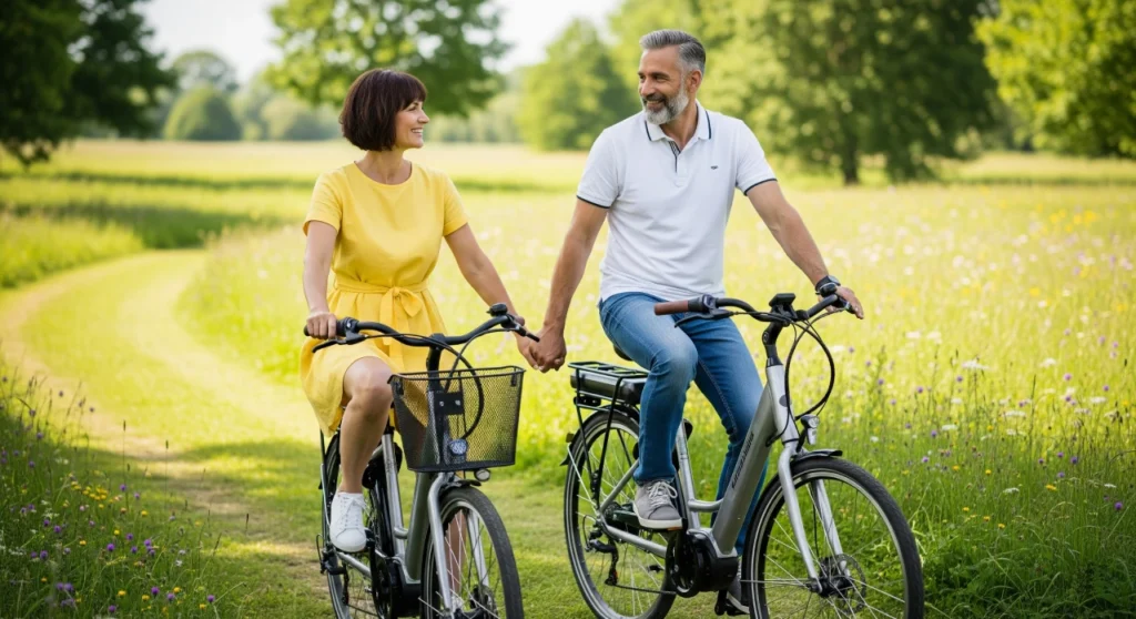 Electric Bikes Couple