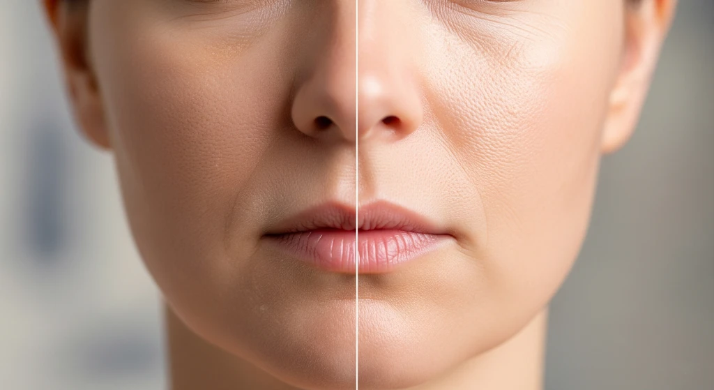 Anti-Aging Cream Before/After Comparison