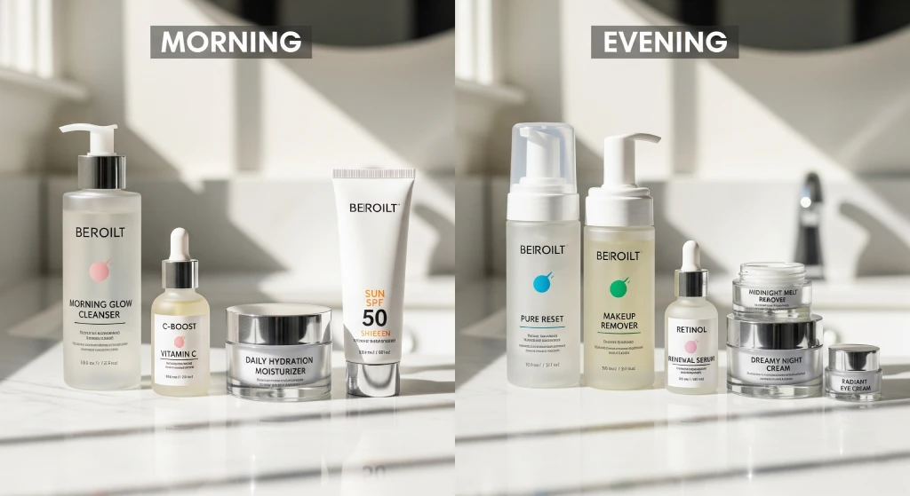 morning evening products